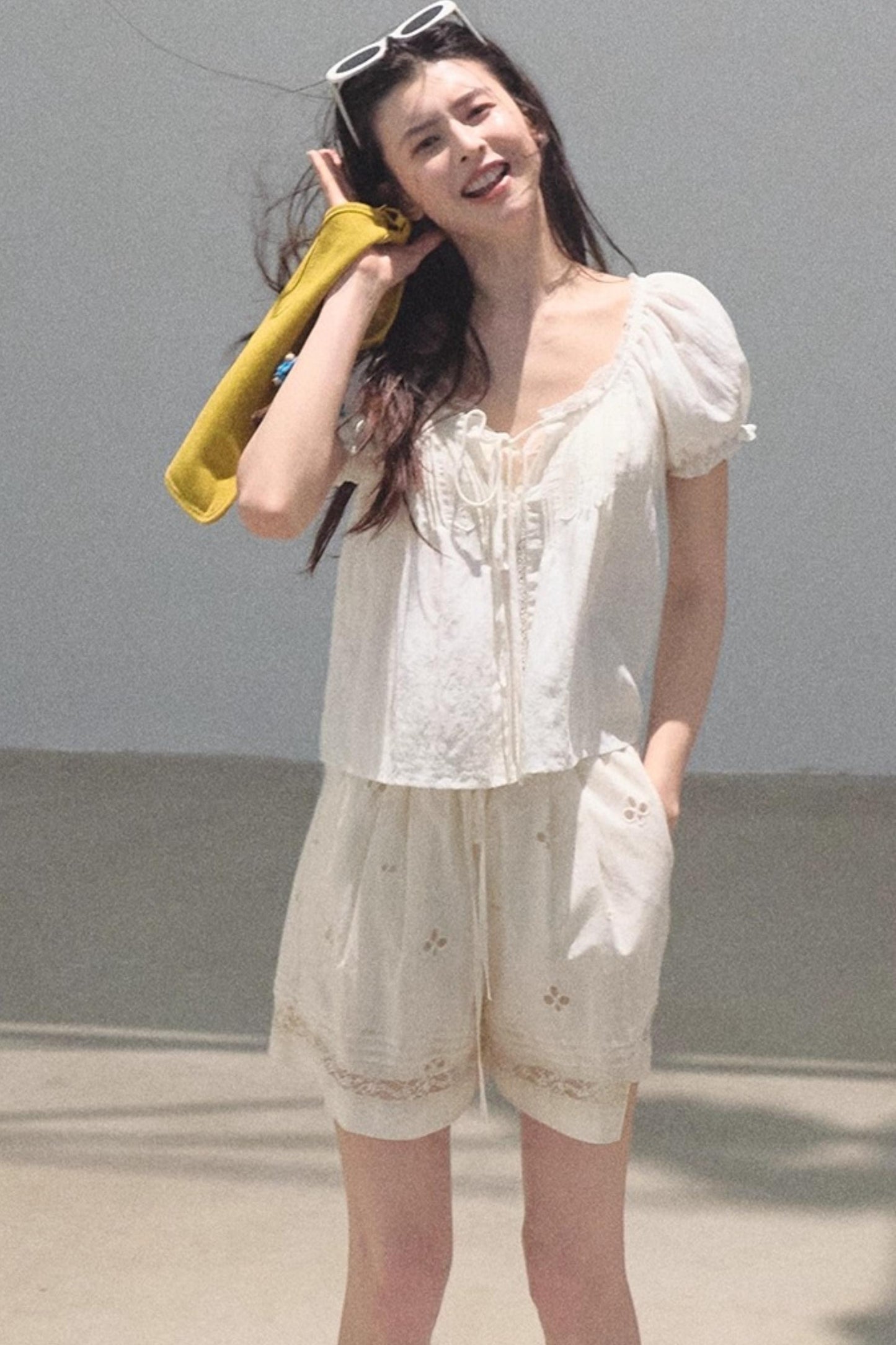 Summer Rome Cut-Out Shorts