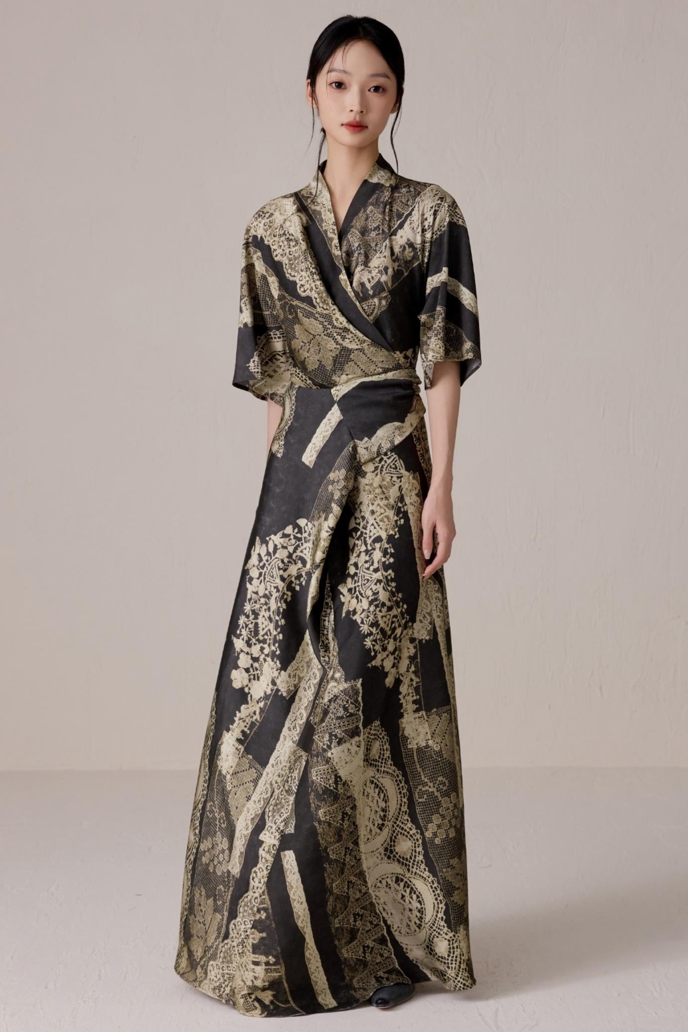 Ethnic Elegance Maxi Dress