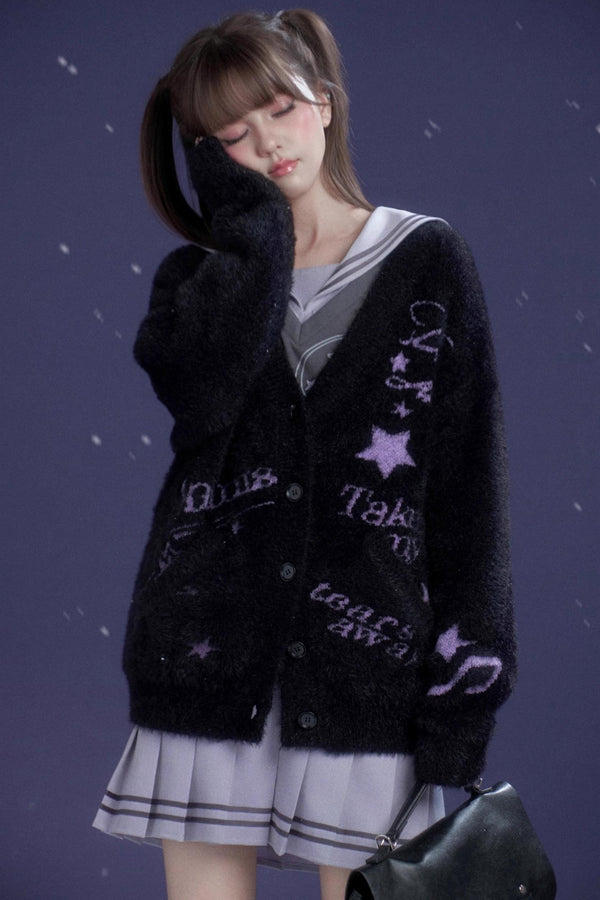 Sweet Graffiti Cardigan