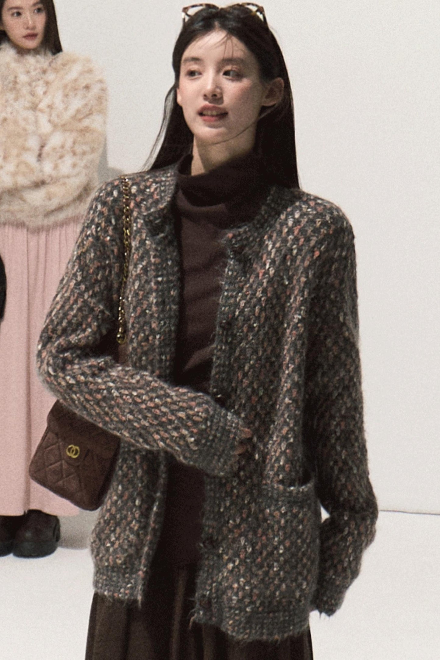 High-Elastic Knit Slim Top