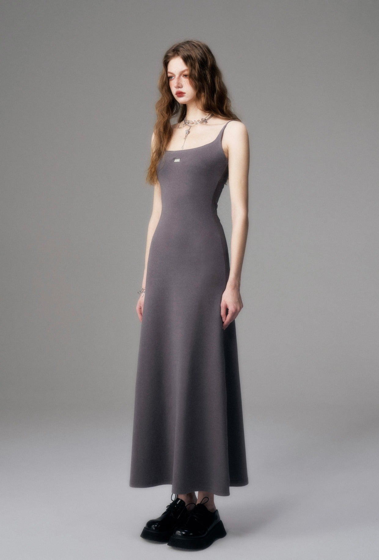 Basic Camisole Long Dress