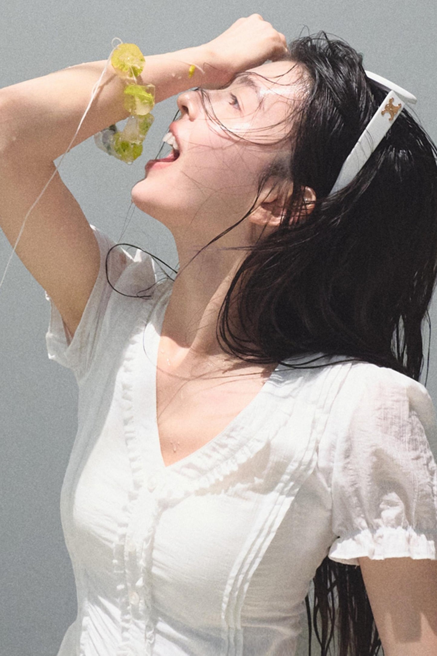 Blue Hour V-neck Dress