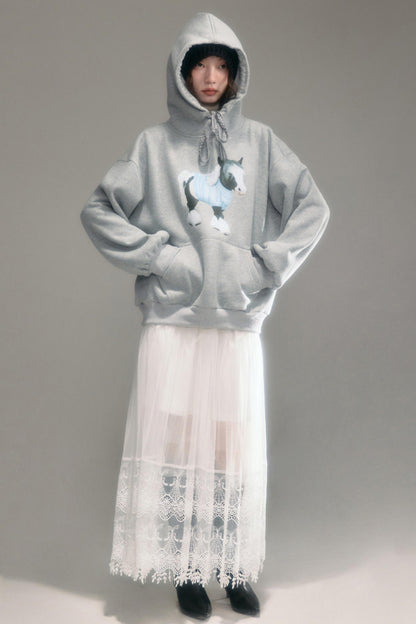 Fleece Hooded Top & Pant Set-Up
