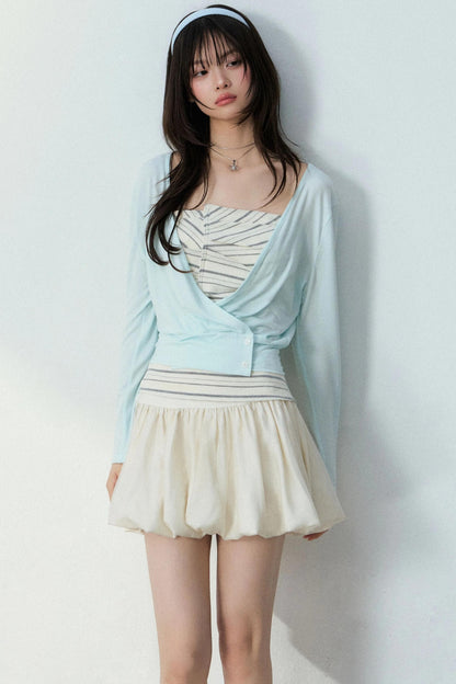 Tencel Air Conditioning Cardigan Set-Up