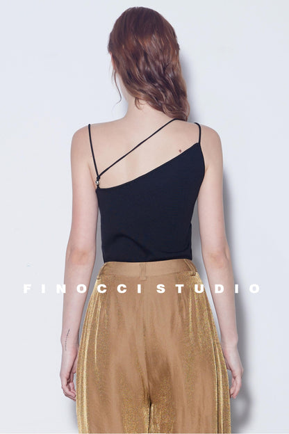 Summer Sparkling Knit Camisole