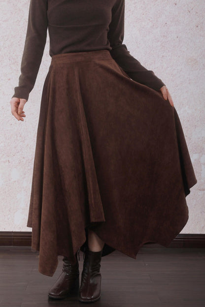 Chestnut Brown Skirt