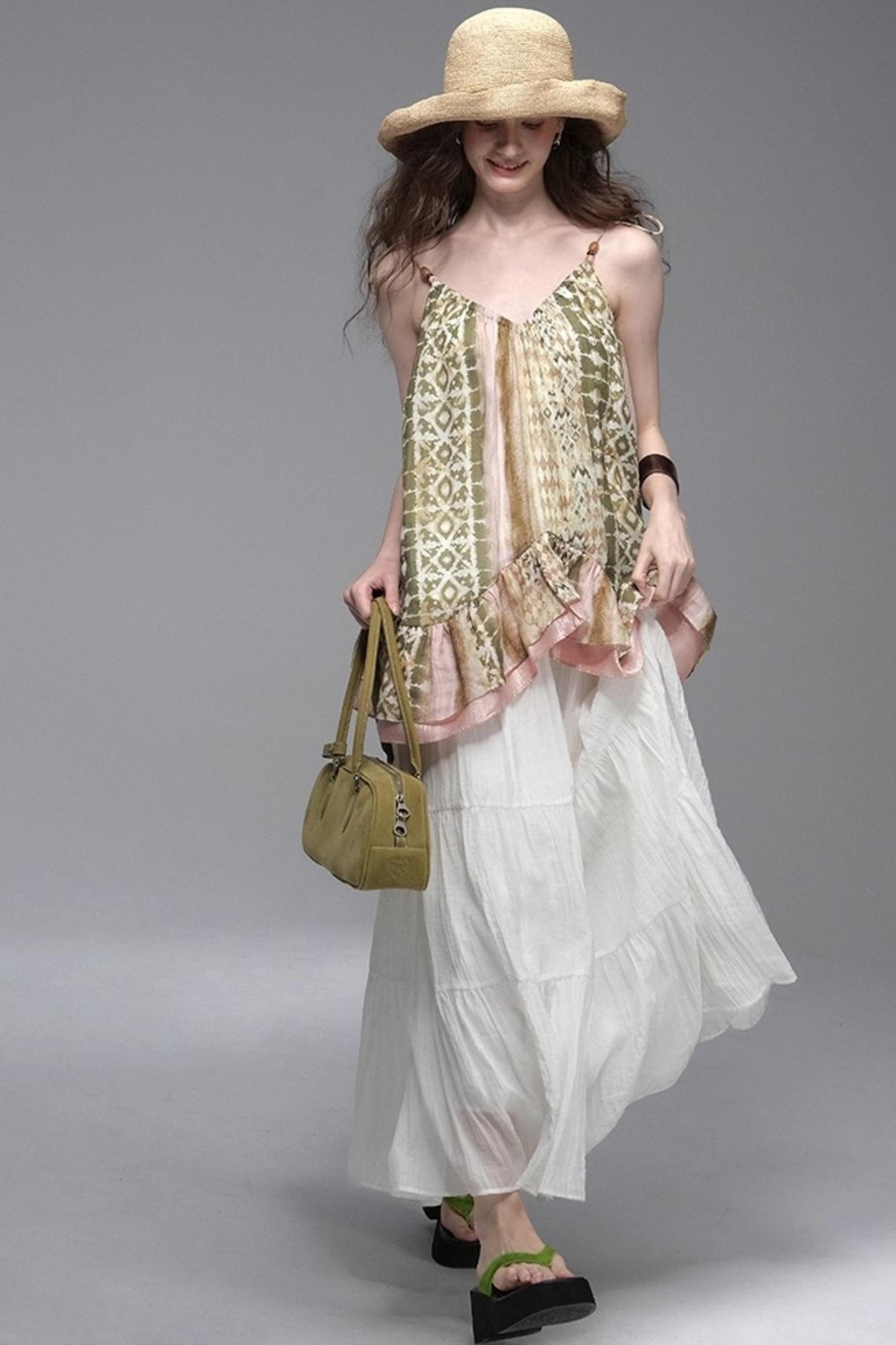 Santorini Camisole Skirt Set-Up