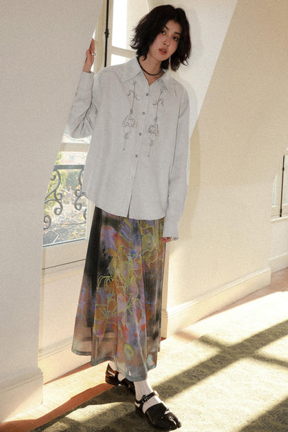 Dawn Dance Mesh Skirt