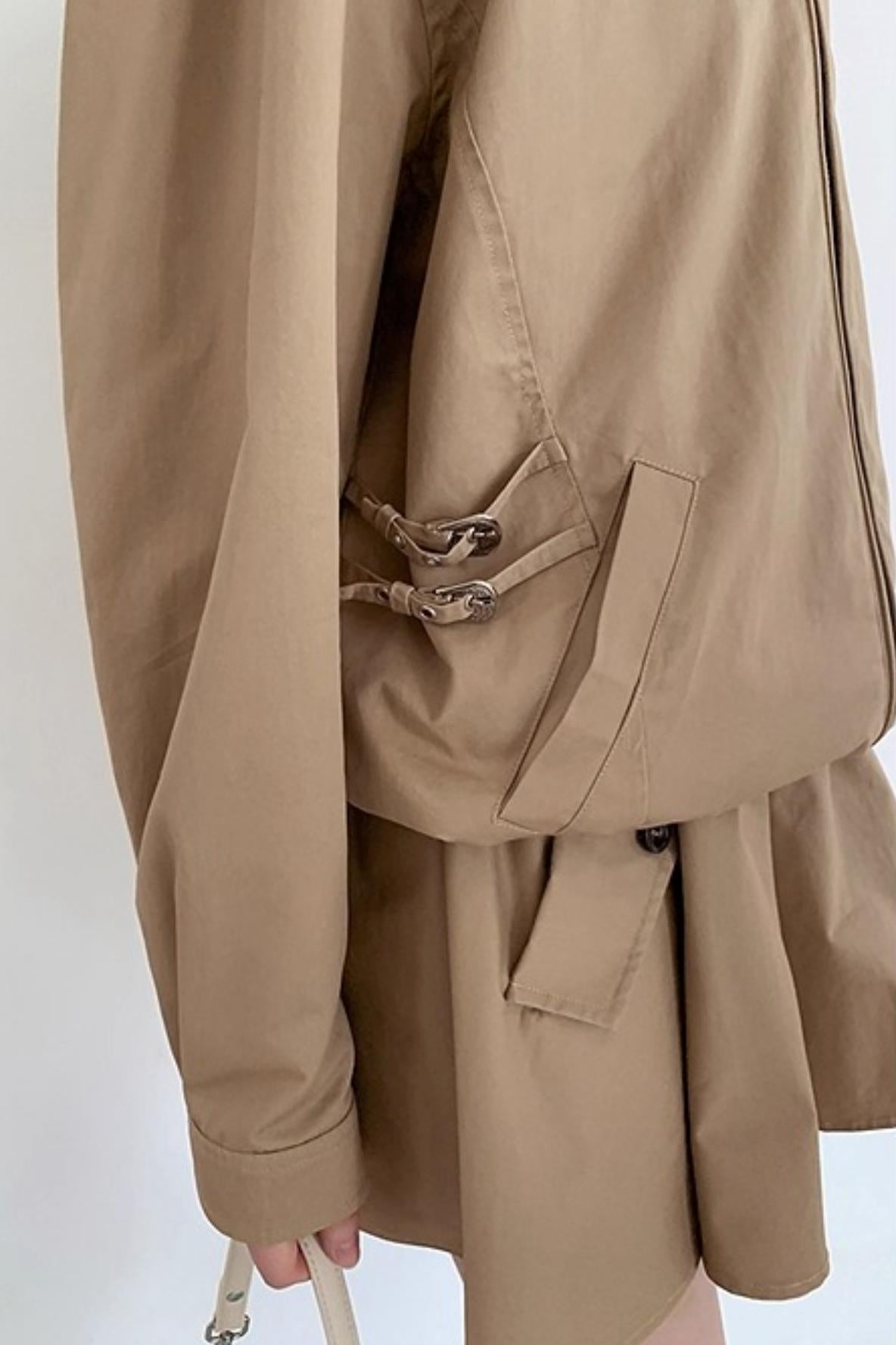 Drawstring A-line Aargo Skirt