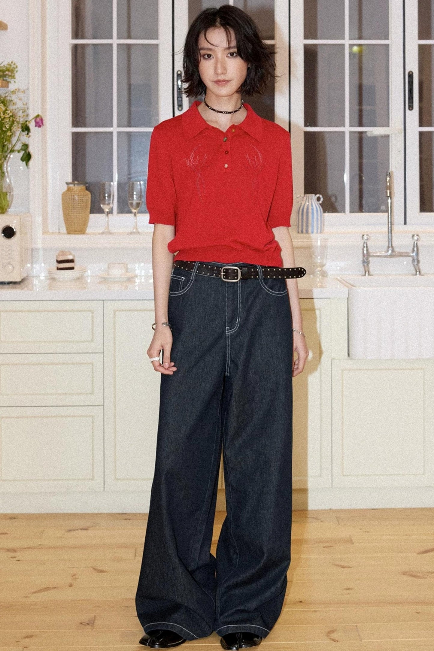 Tencel Hemp Wide-Leg Pants