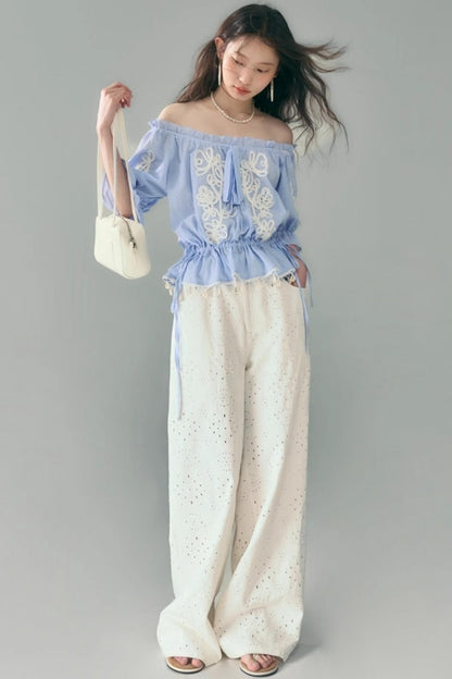 Bloom Embroidered Set-Up