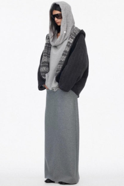 Versatile Slimming Straight Skirt