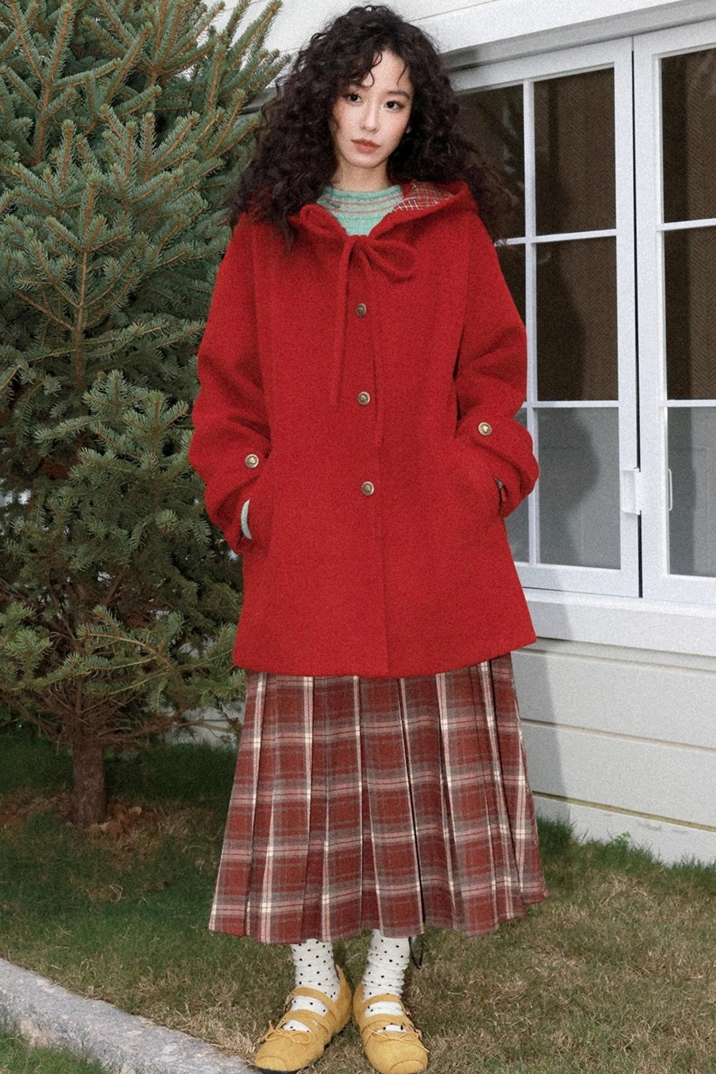 Falling Star Wool Coat Set-Up