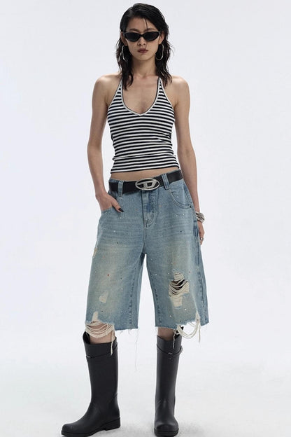 Deep Black Slim Vest