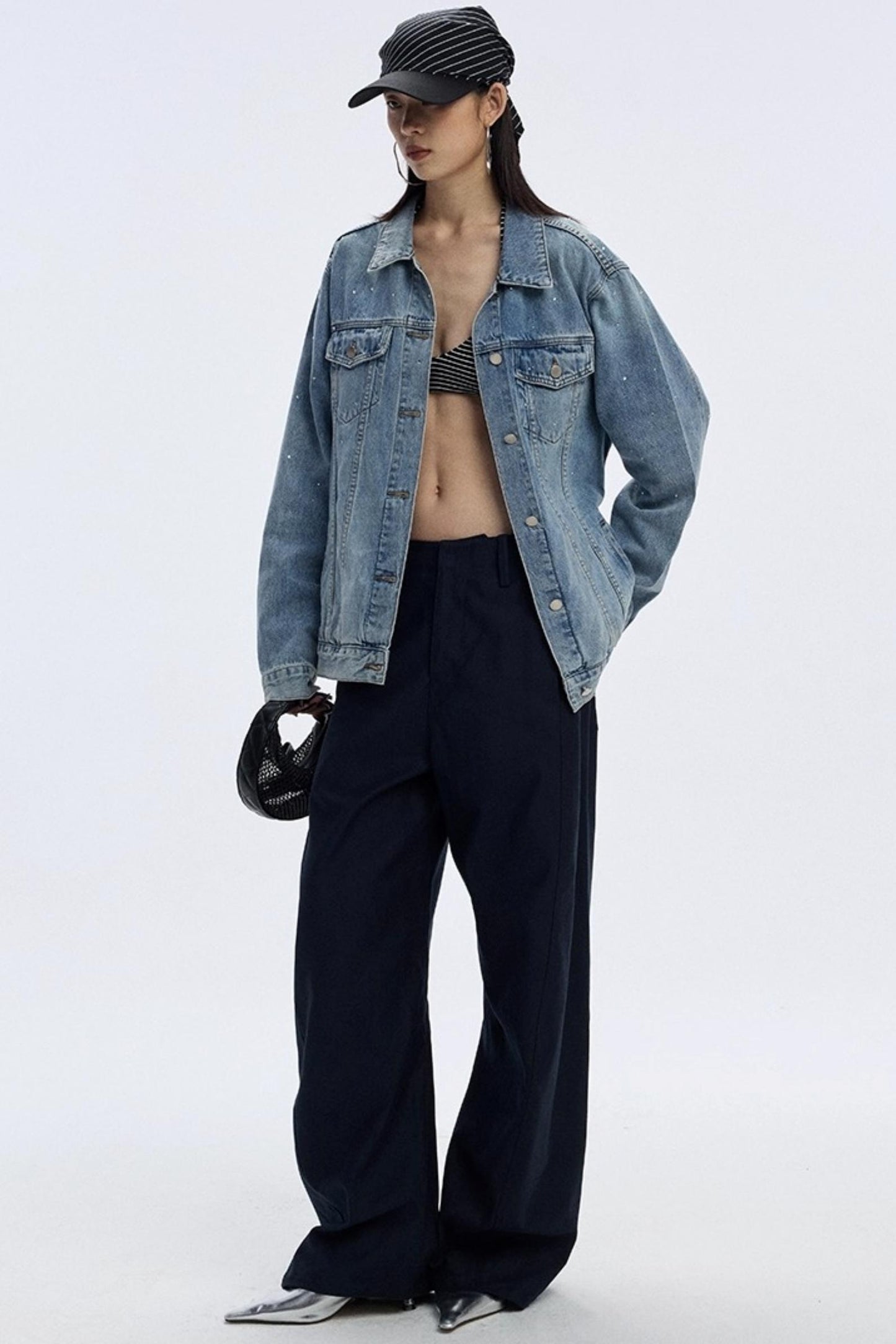 Diamond Blue Denim Jacket