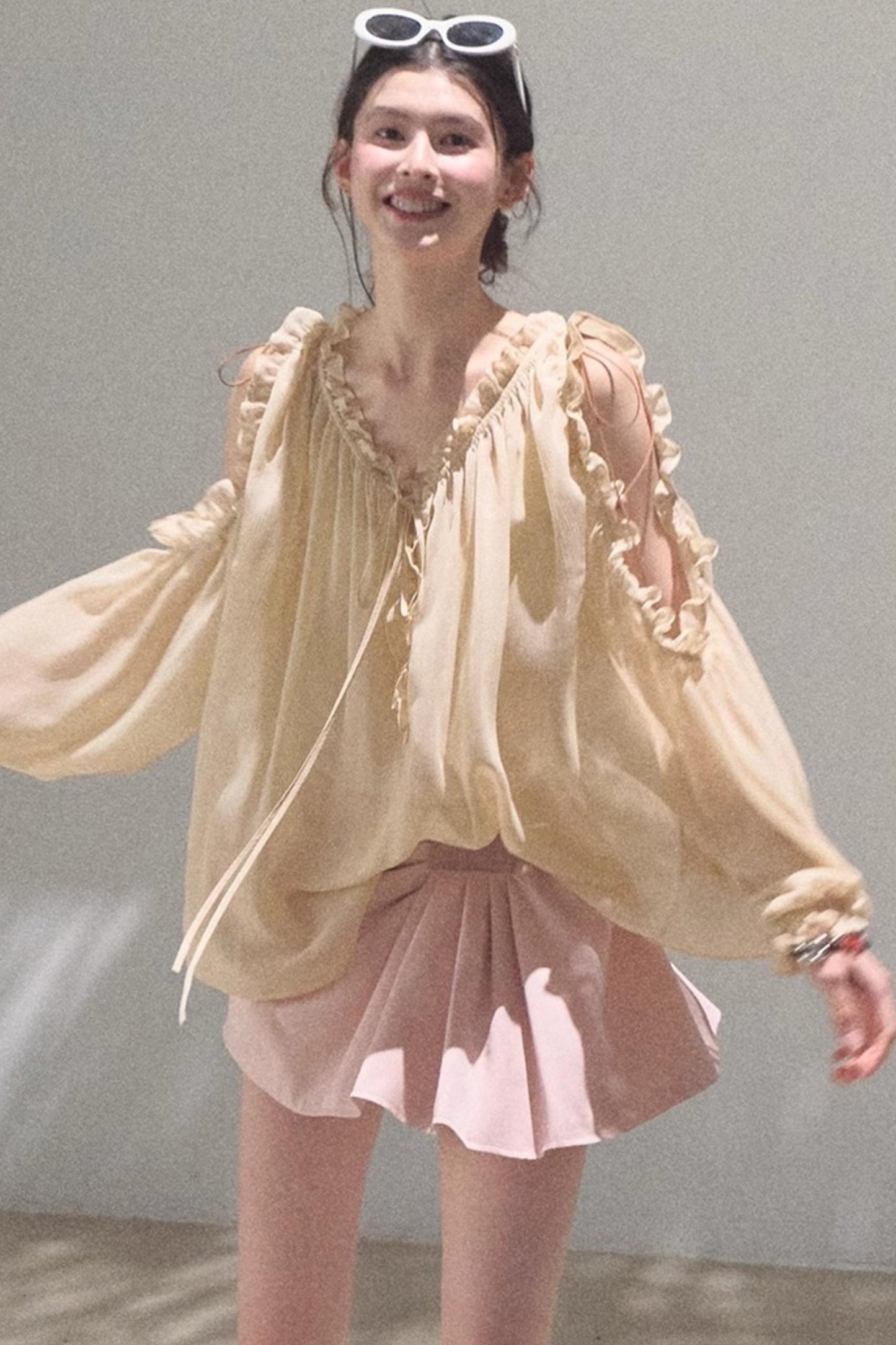 Summer Breeze Chiffon Top