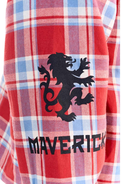 Reversible Plaid Shirt Jacket