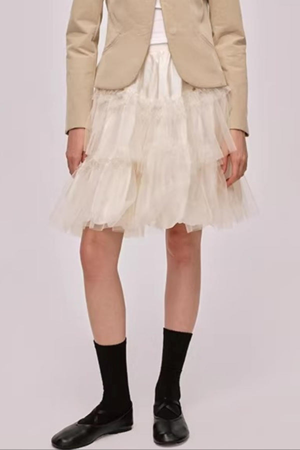 Aurora Lace Mesh Skirt