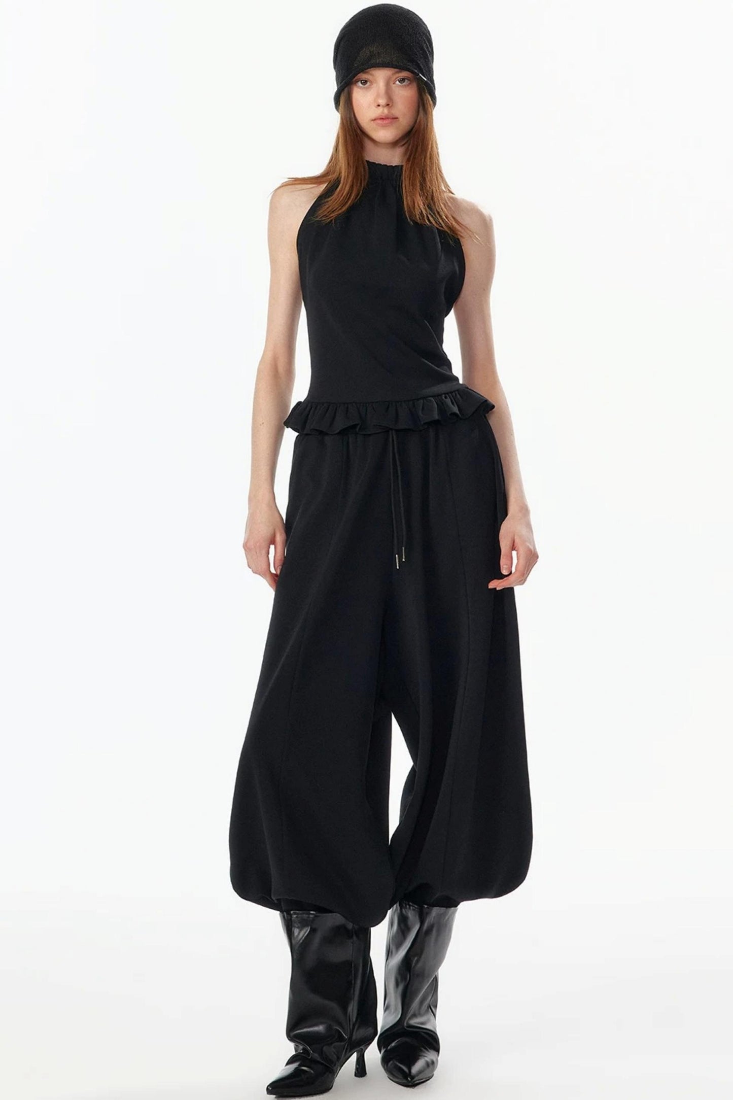 Lantern Cut Jogger Pants