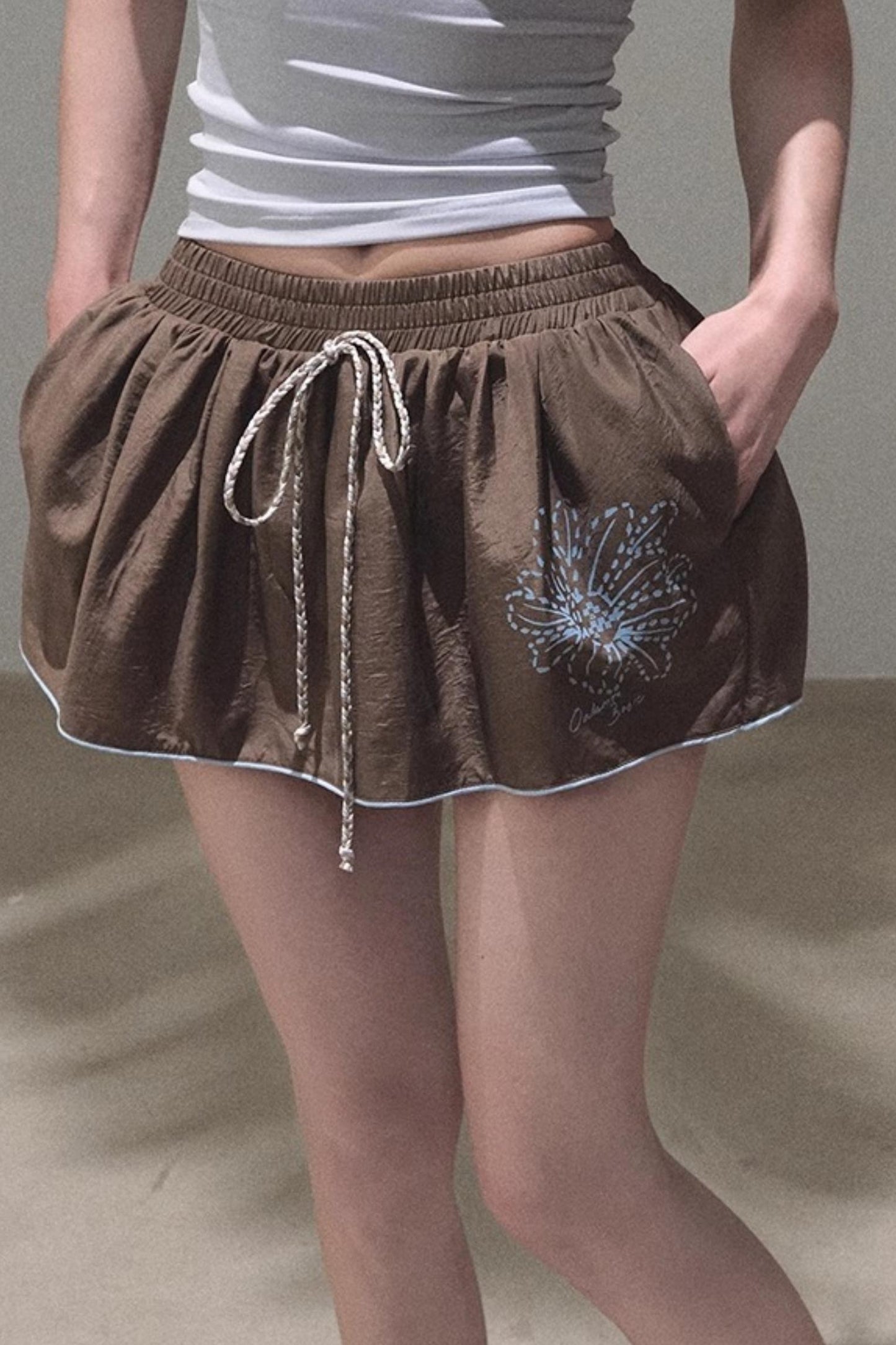 Copper Trim Skirt