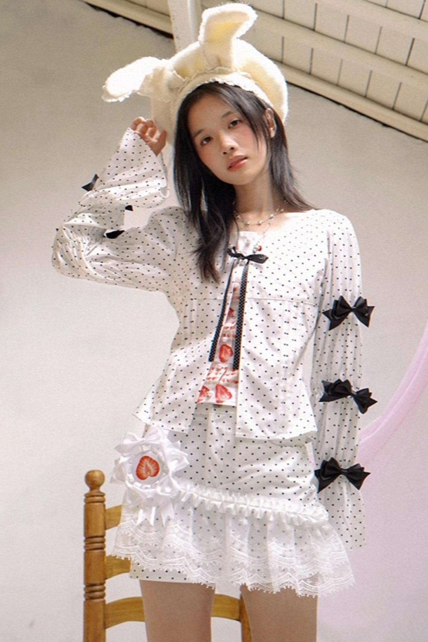 Happy Birthday Polka Dot Red Checkered Shirt