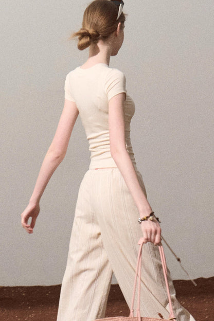 Amber Striped Pants Set-Up