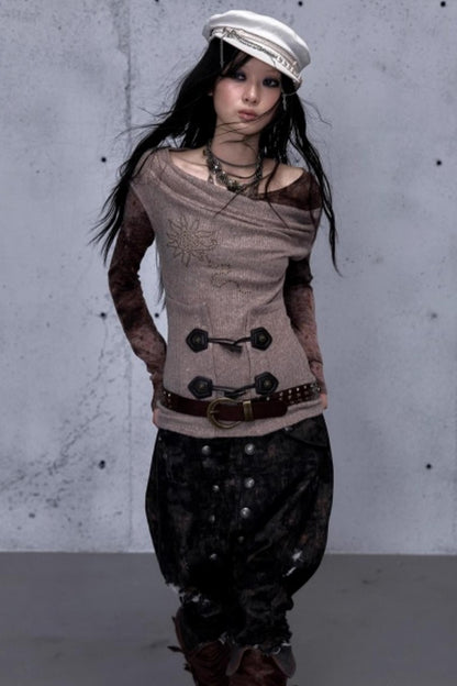 Wasteland Wanderer Knitted Top