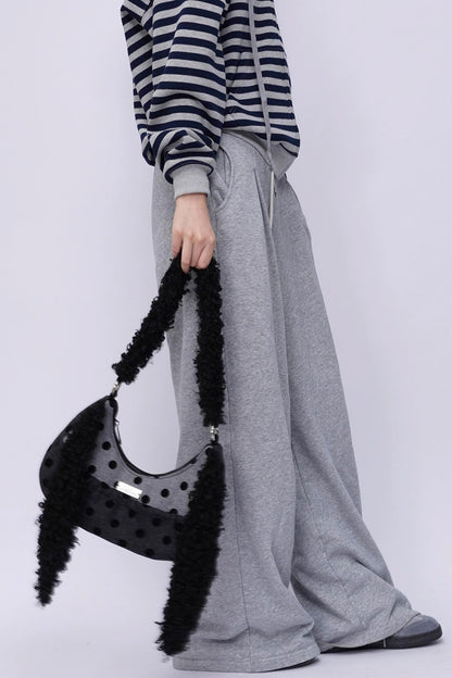 Rabbit Plush Crossbody Bag