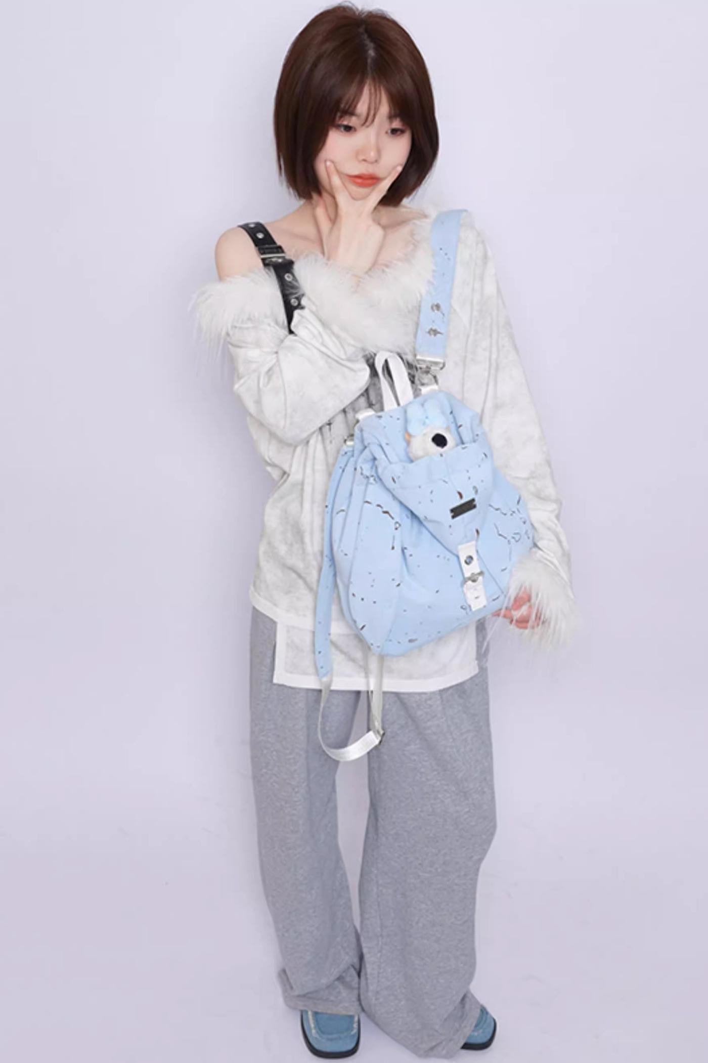 Spring Bunny Crossbody Bag