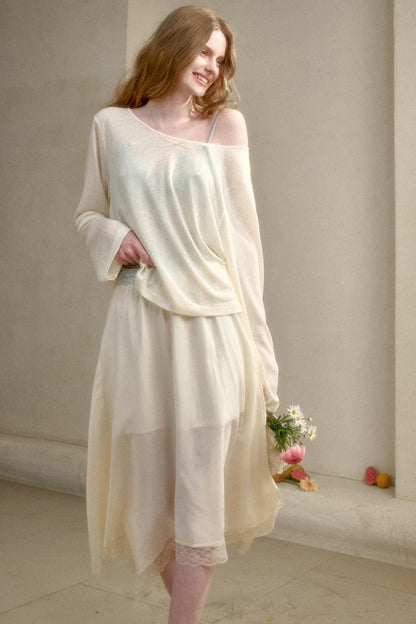 Natural Lyocell Cloud Blouse