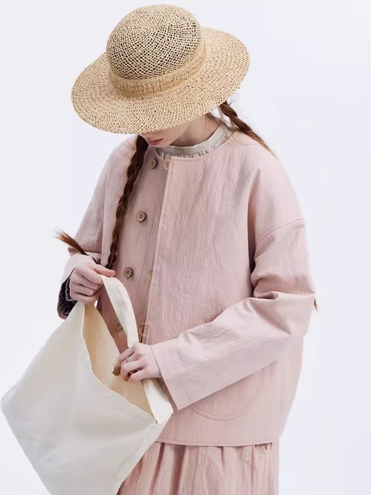 Baby Pink Spring Small Coat