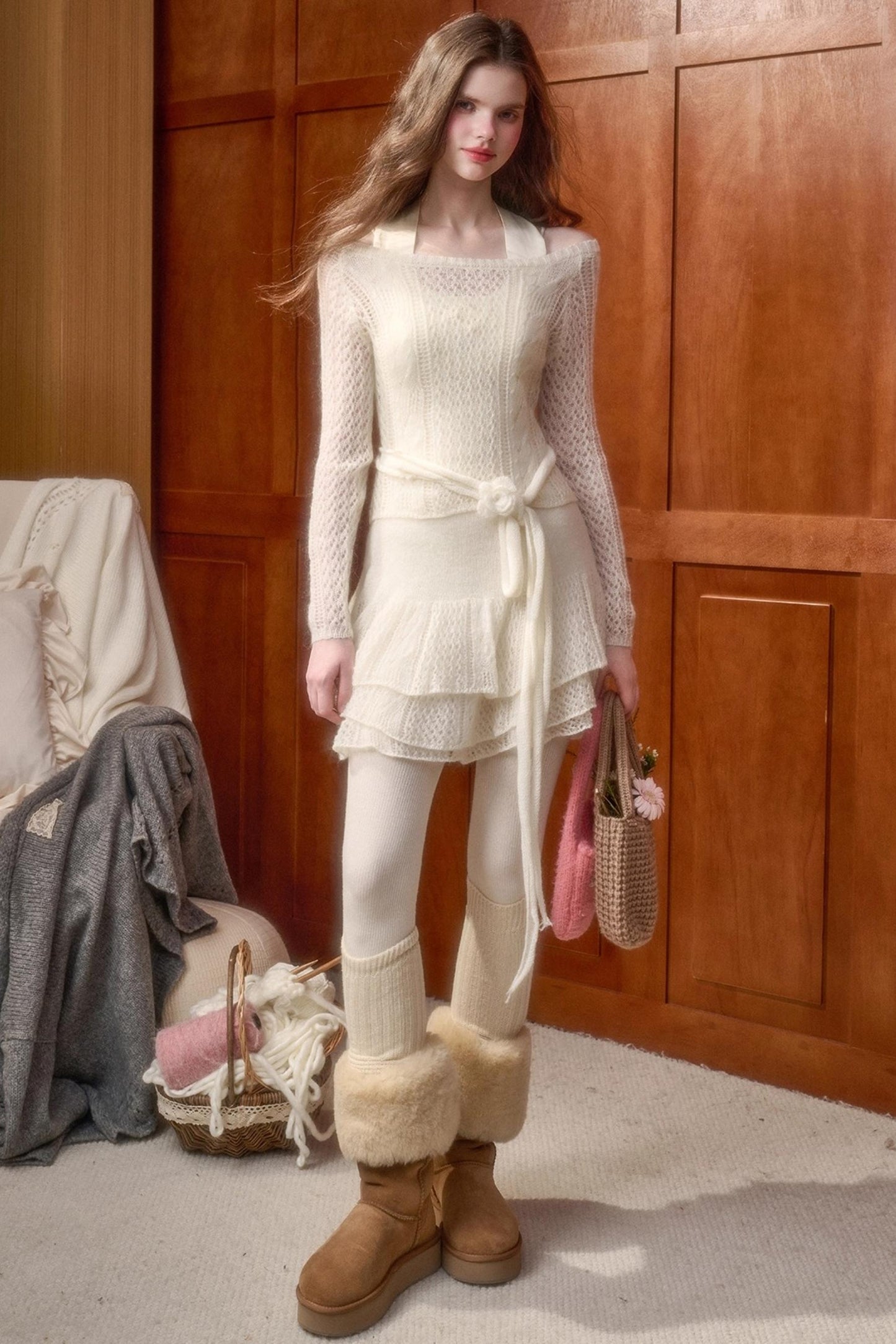 Mohair Wool Cloud Soft Suit Set-Up