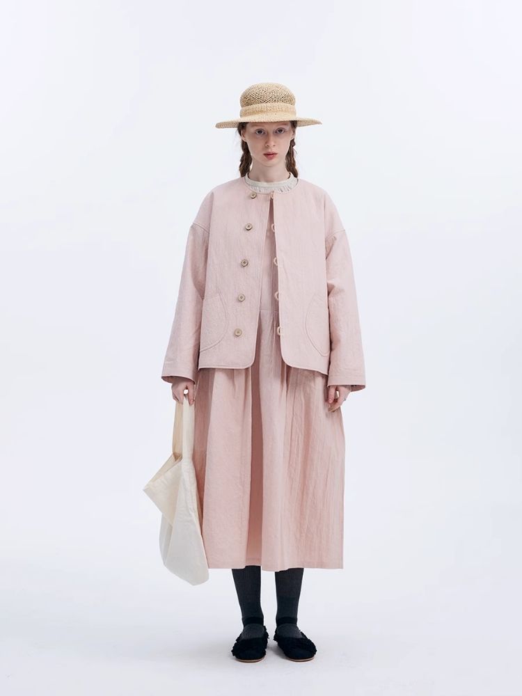 Baby Pink Spring Small Coat