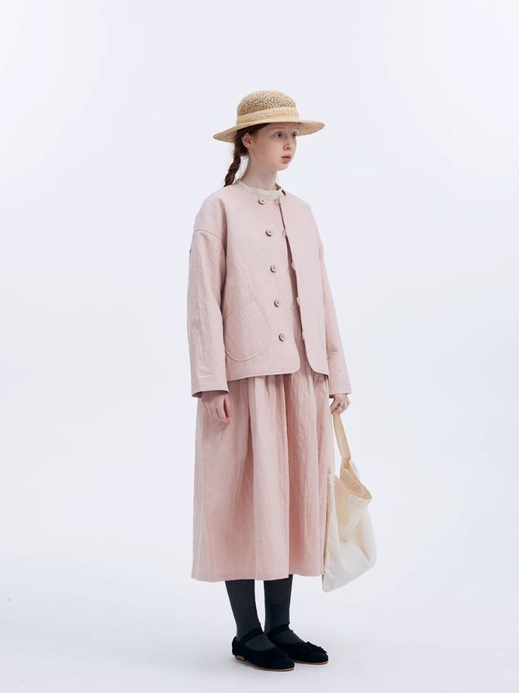 Baby Pink Spring Small Coat