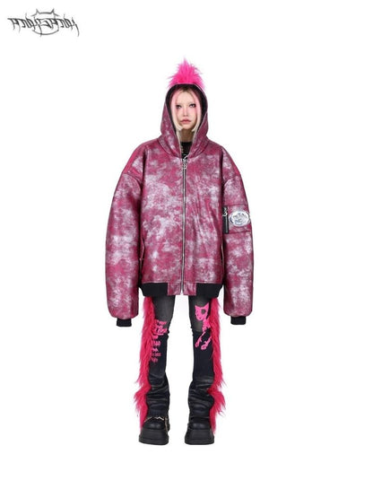 Cockney concept oversize punk loose jacket