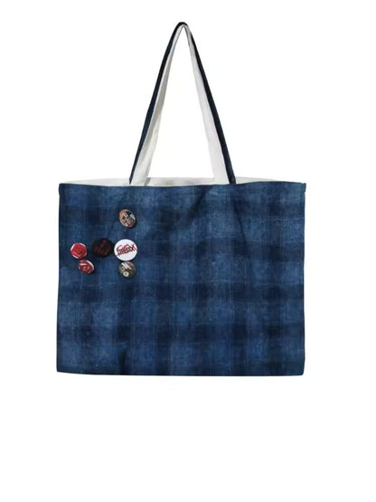 Badge Patchwork Color Clash Eco Bag