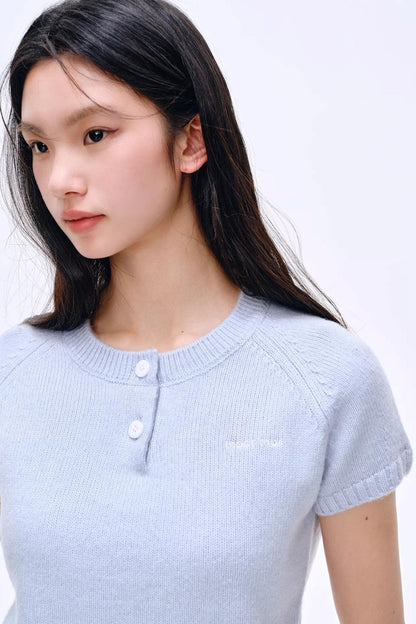 Heartbeat Dialogue Knit Skirt Set-Up