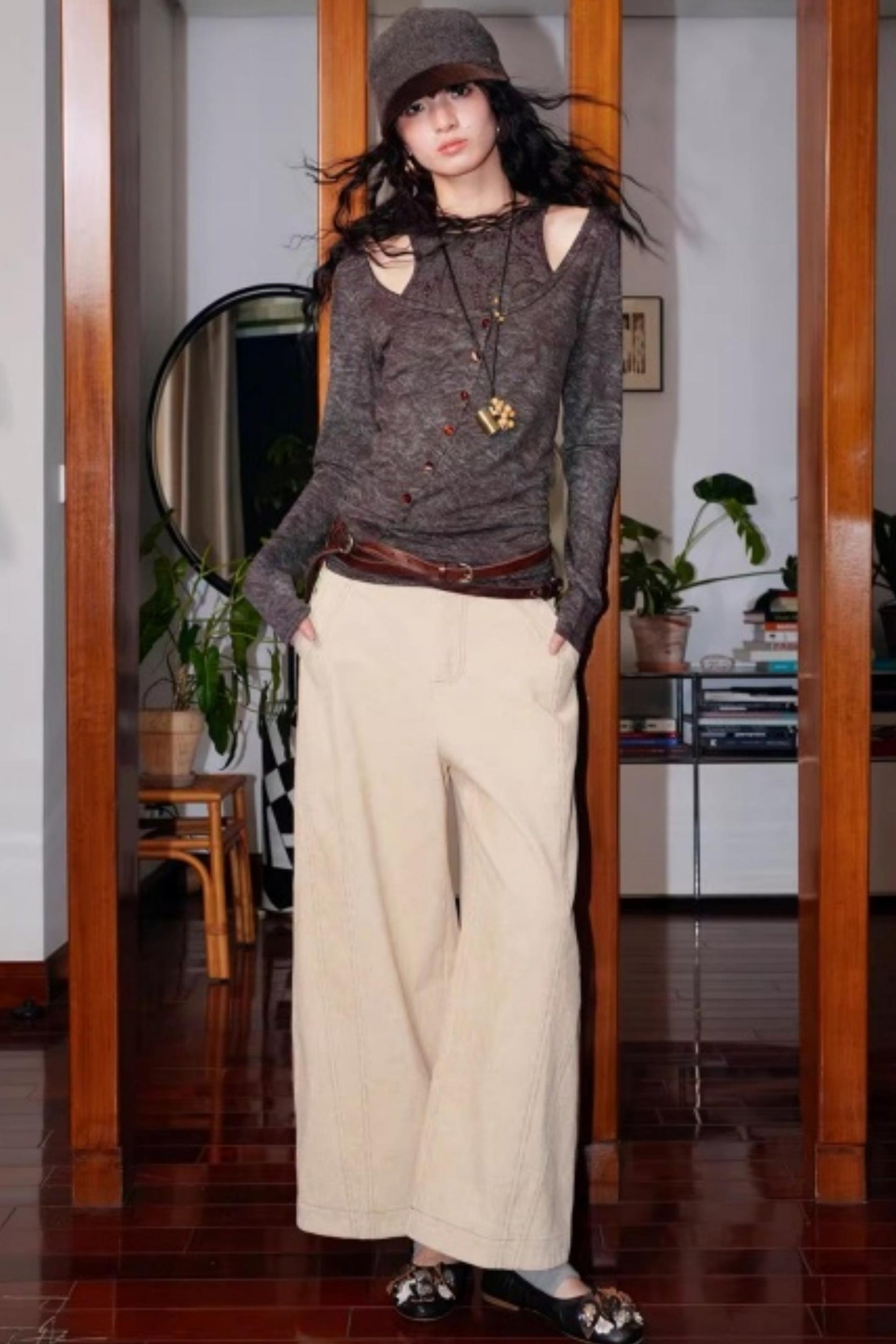 Vintage Acetate Knitted Top