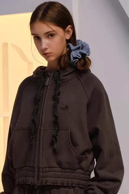 Multi-Color Lace Yarn Hair Tie