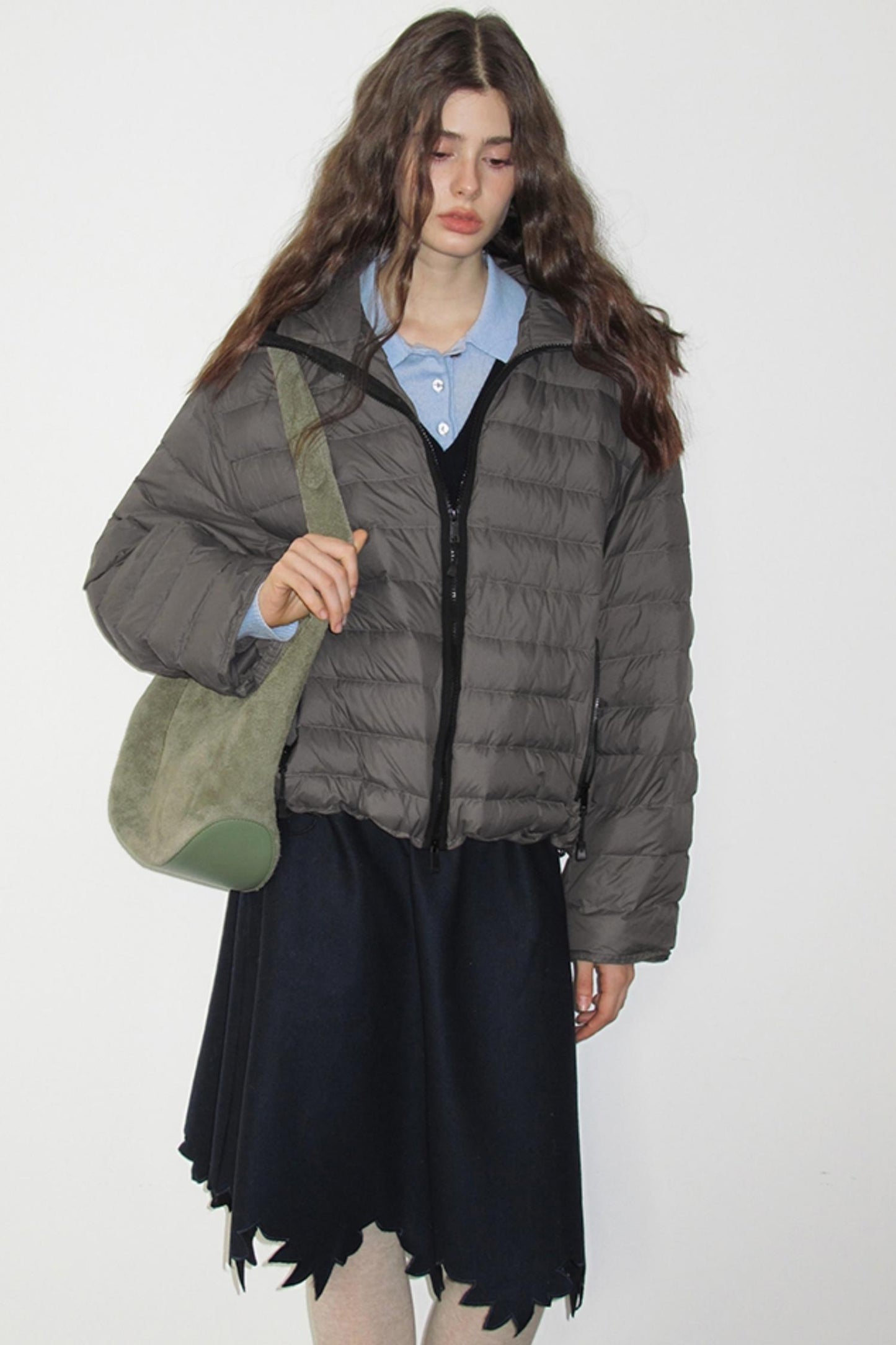 Escape Puff Color-Block Jacket