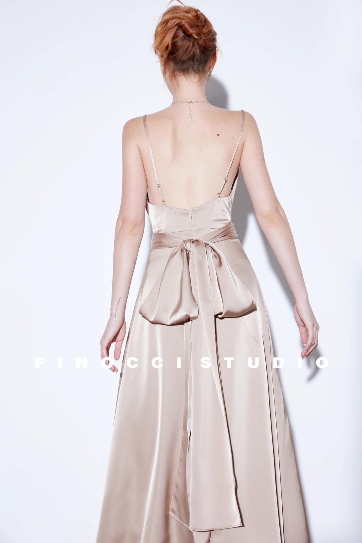 Green Vintage Resort Dress
