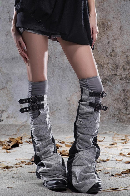 Punk Retro Low-Rise Shorts Set-Up