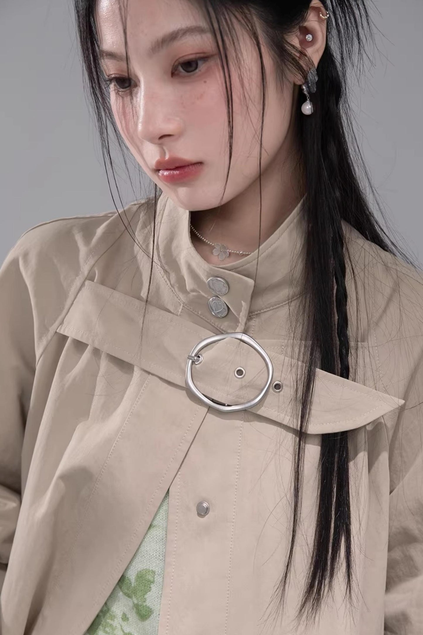 Milk Tea Brown Cape Coat