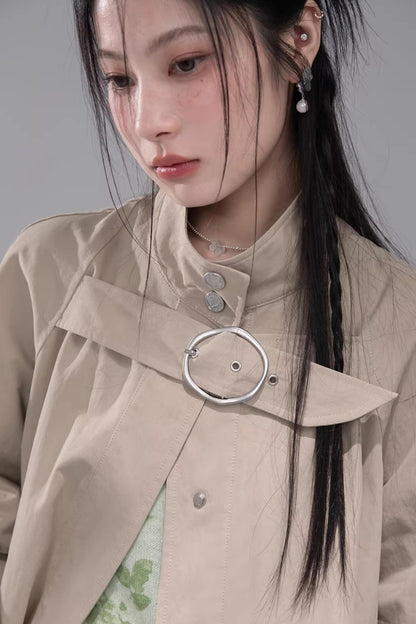Milk Tea Brown Cape Coat