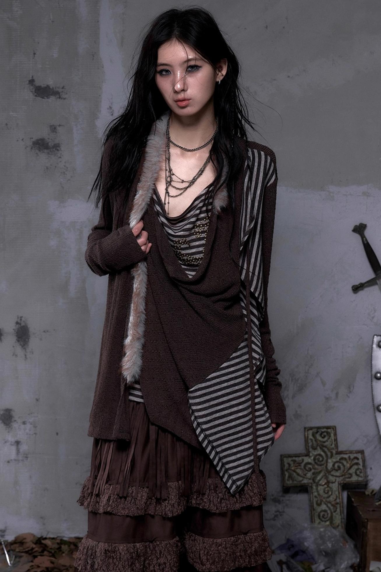 Vintage Diamond Cardigan