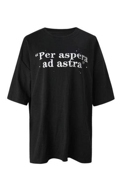 Mottled Chic Slouchy Tee