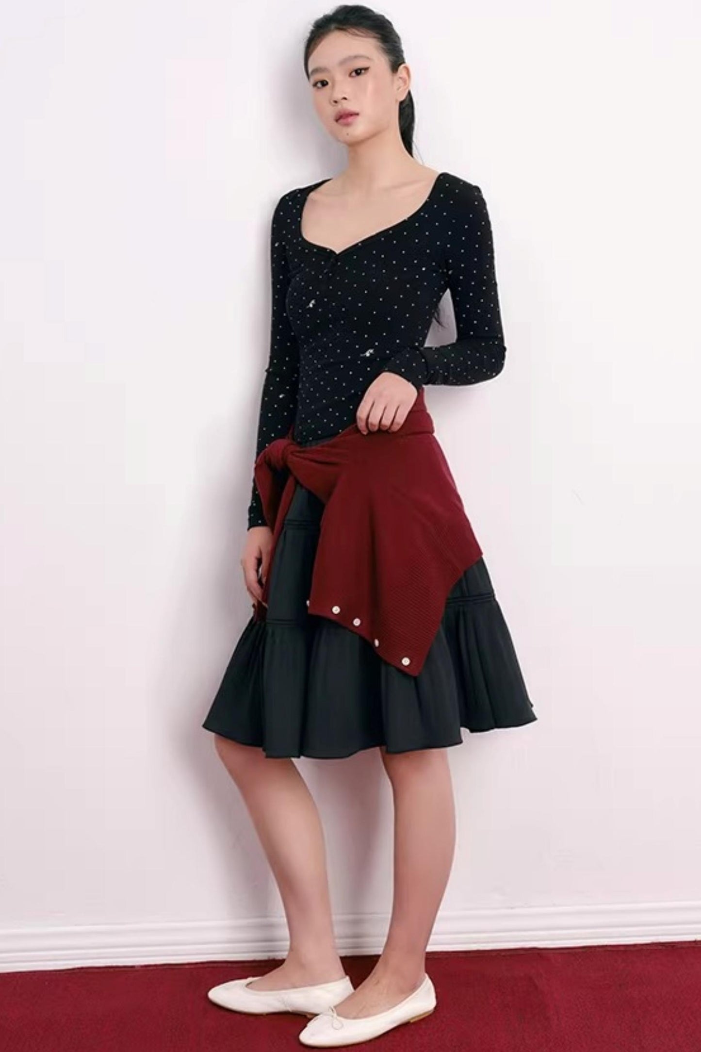 Spring in Seoul V-Neck Top