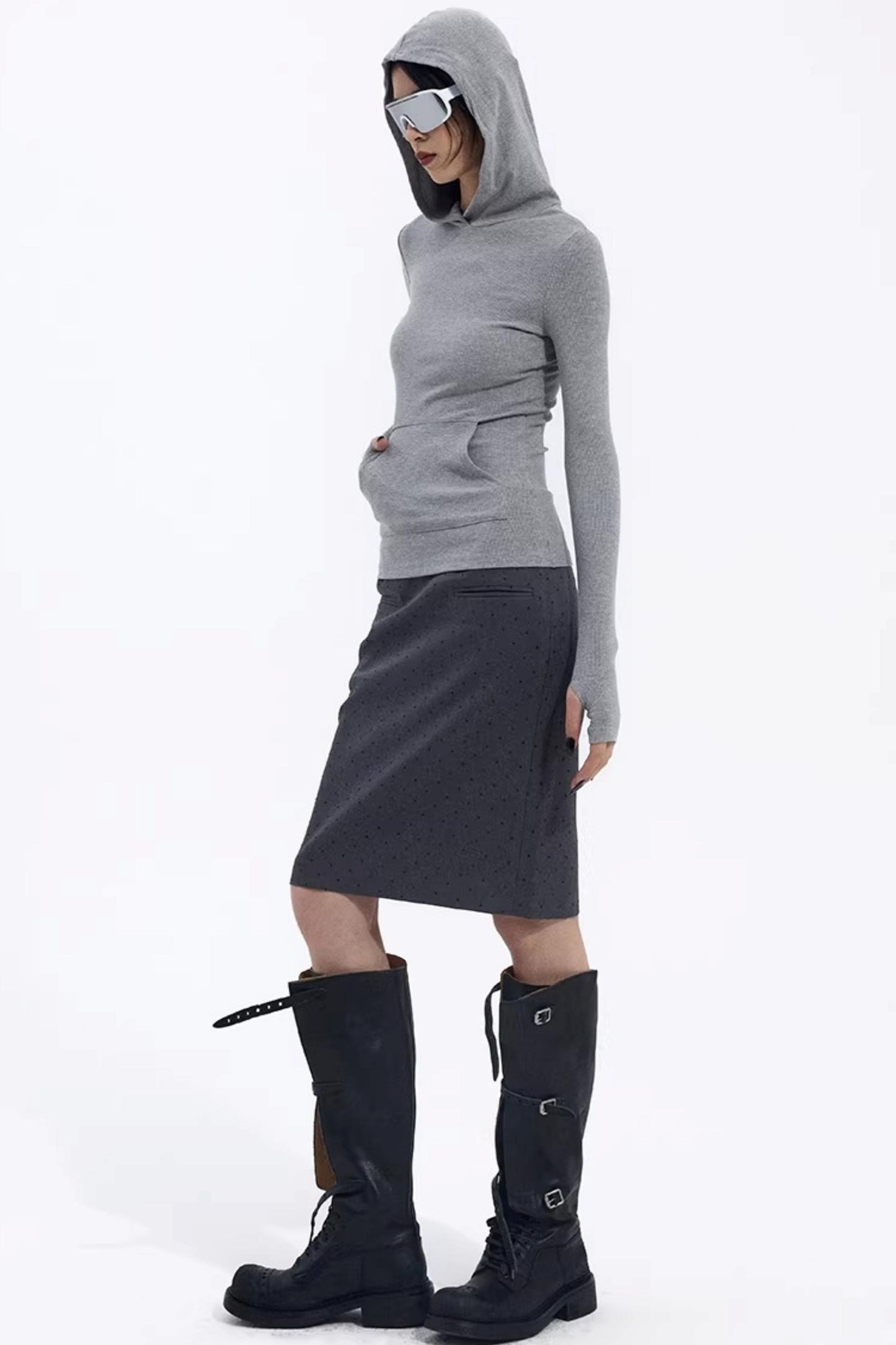 Retro Polka Dot Skirt