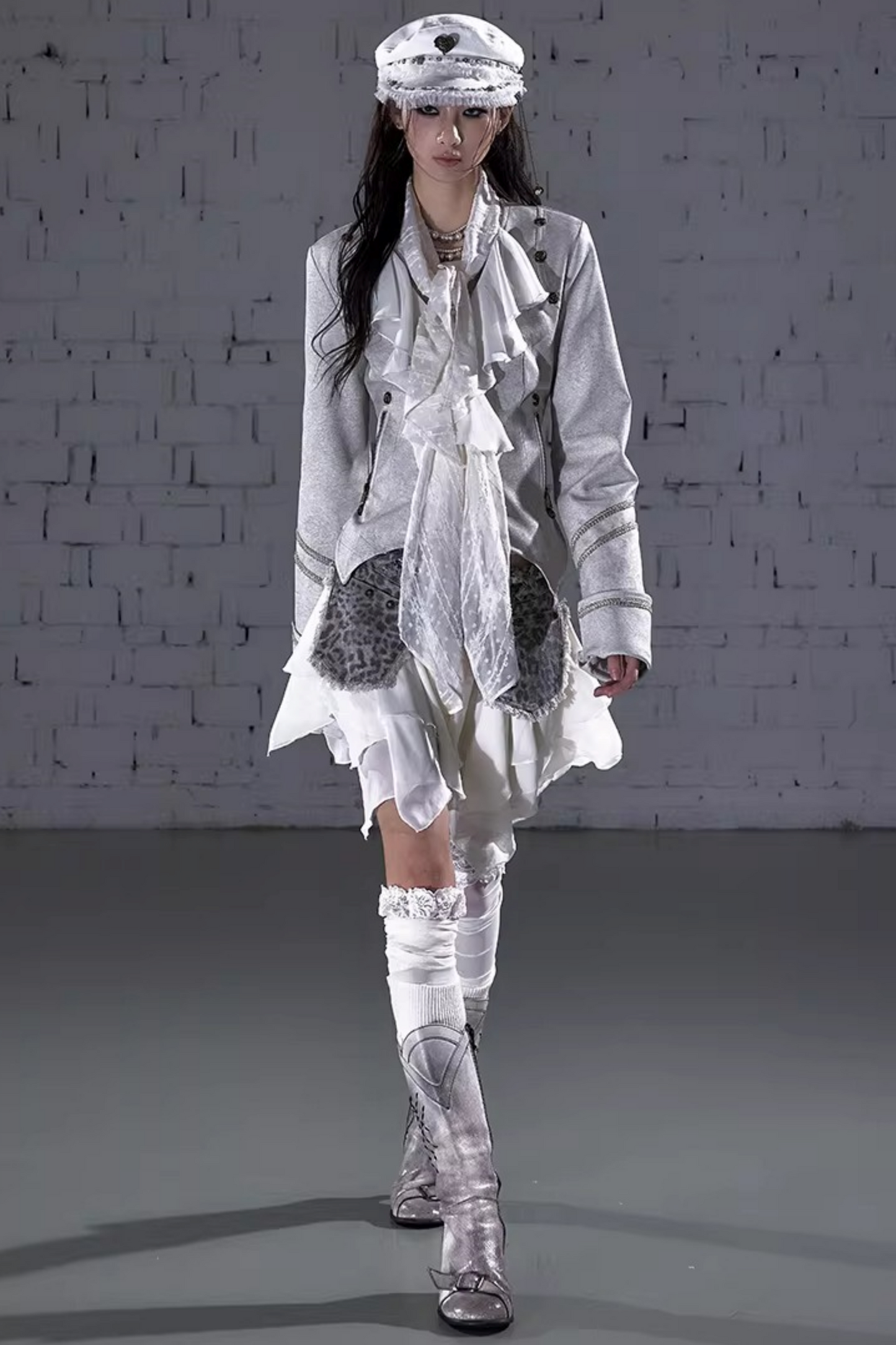 Retro Punk Leather Jacket