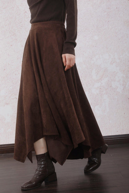 Chestnut Brown Skirt